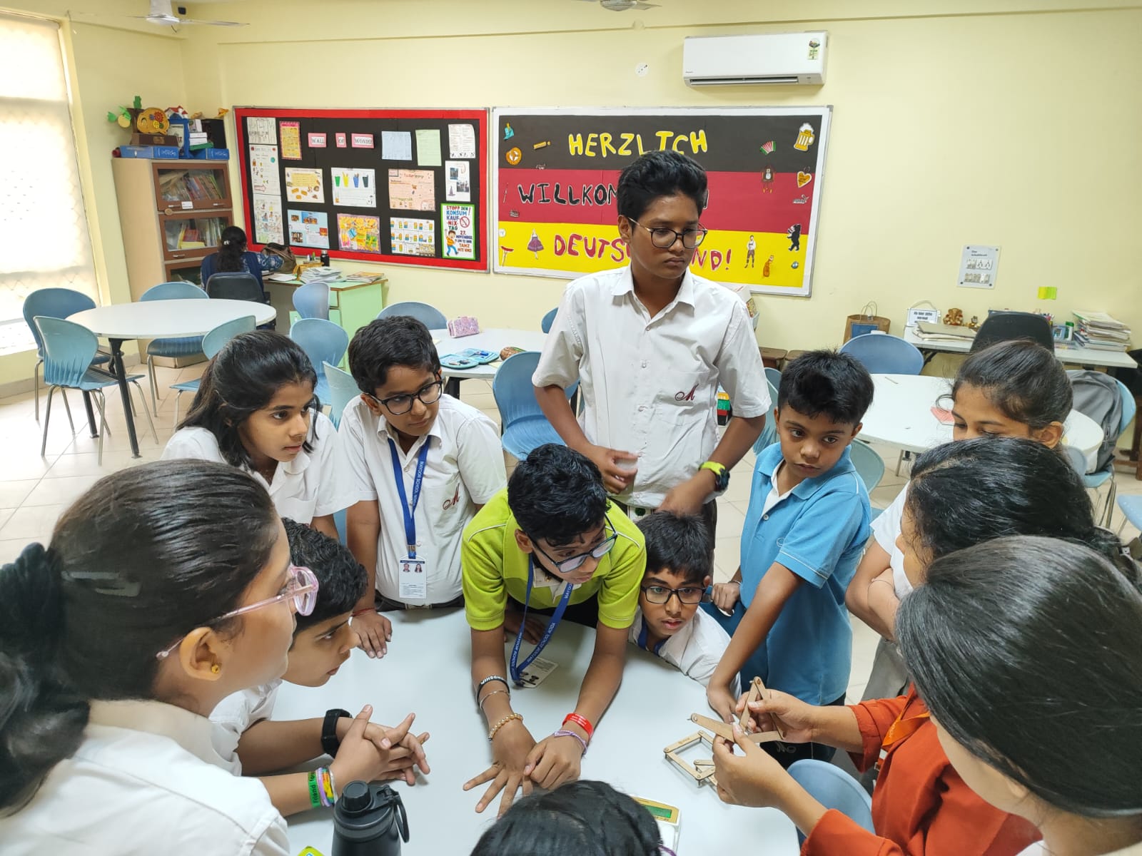 Celestial Dreams Take Flight: Mayoorians Illuminate the Cosmos on National Space Day